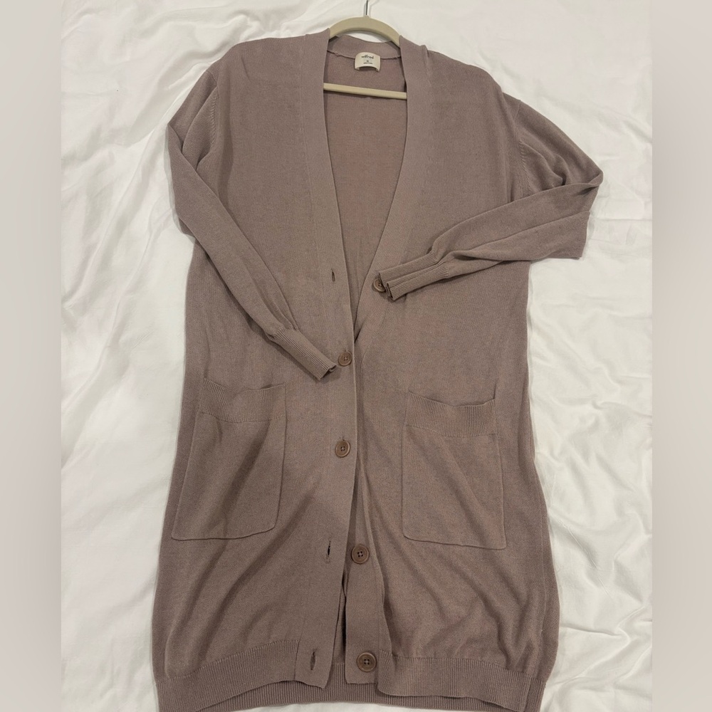 Aritzia Wilfred Cardigan Sweater